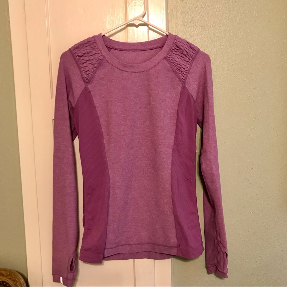 Lululemon pink long sleeve